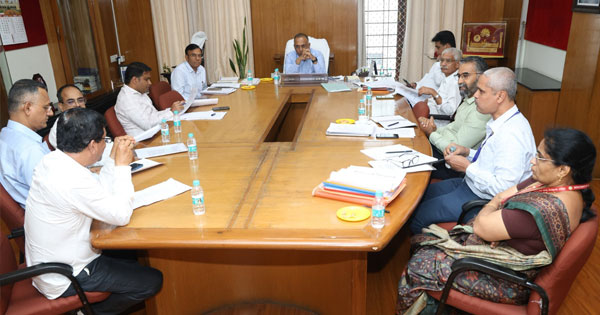 Meeting at Vidhana Soudha, Bengaluru
